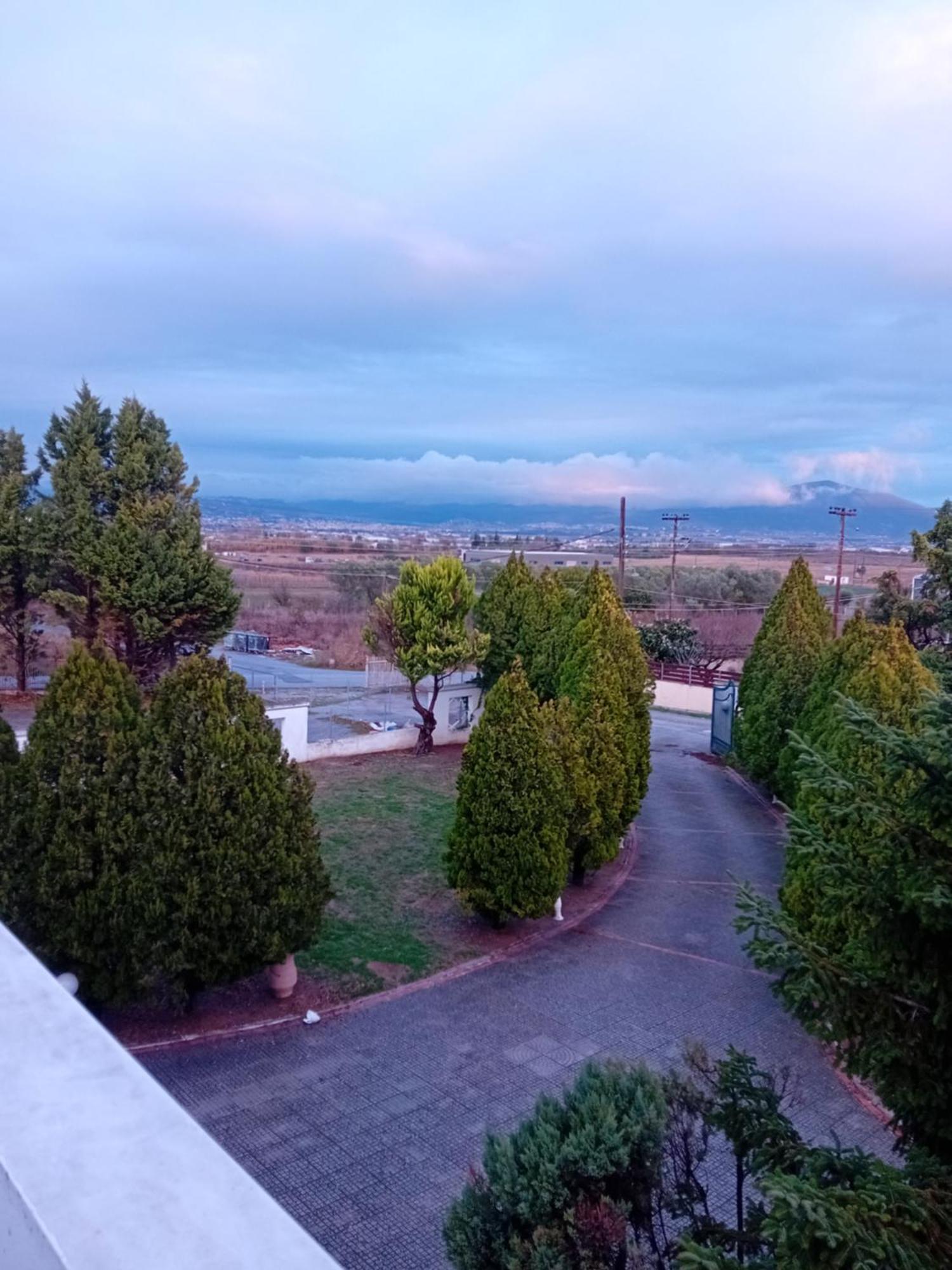 Πολυτελησ Βιλα 8 - 10 Ατομων Στην Περιοχη Αεροδρομιου Θεσσαλονικησ Villa Livadaki  Kültér fotó
